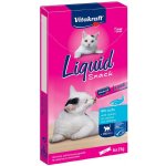 Vitakraft Cat Liquid snack losos omega 3 6 x 15 g – Zbozi.Blesk.cz