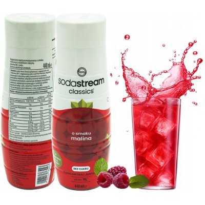 Sodastream Malina 440 ml – Zbozi.Blesk.cz