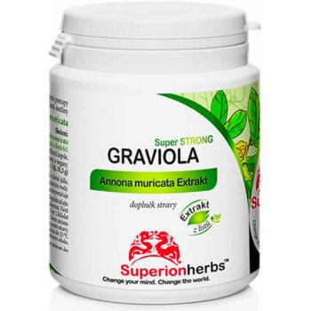 Superionherbs Graviola Extrakt z listů 90 kapslí