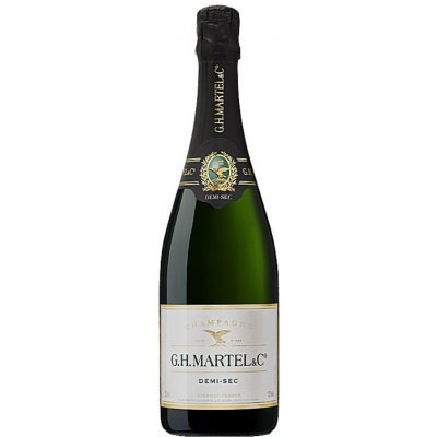 G.H.Martel & Co Demi Sec Champagne 12% 0,75 l (holá láhev) – Zboží Dáma