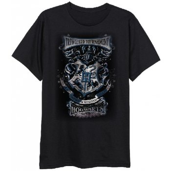 EPlus pánské tričko Harry Potter Tříčarodějnický Turnaj černé