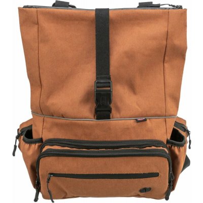 ROLLTOP 2v1, multifunkční batoh i ledvinka, bavlna/polyester, rezavá – Zboží Dáma