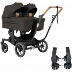 Emmaljunga set NXT Twin black/lounge black 2022 – Zboží Dáma
