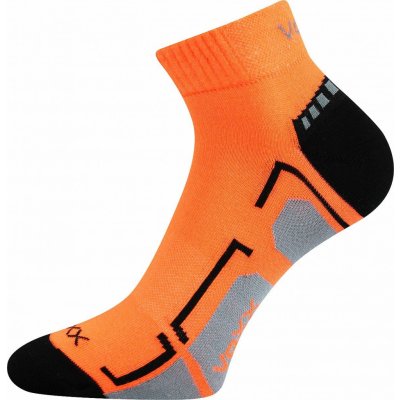 VoXX ponožky Flash 3 páry neon oranžová