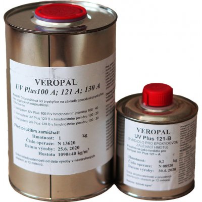 Synpo Veropal UV PLUS 121 epoxidová pryskyřice 1,2 kg – Zbozi.Blesk.cz