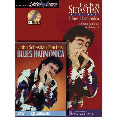 John Sebastian Blues Harmonica Bundle Pack noty na harmoniku +CD/DVD – Zbozi.Blesk.cz