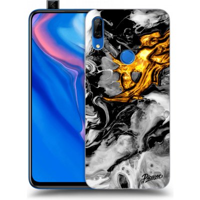 Pouzdro Picasee silikonové Huawei P Smart Z - Black Gold 2 čiré – Zboží Mobilmania