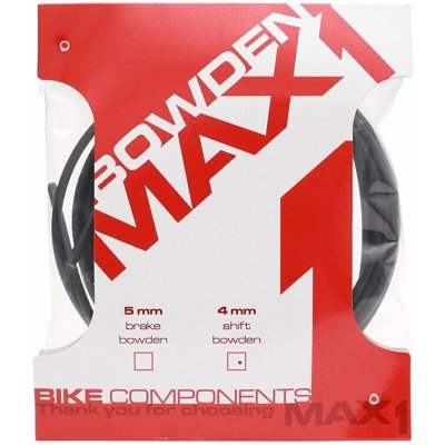 MAX1 bowden řadící 4 mm, 3 m černá – Zboží Mobilmania