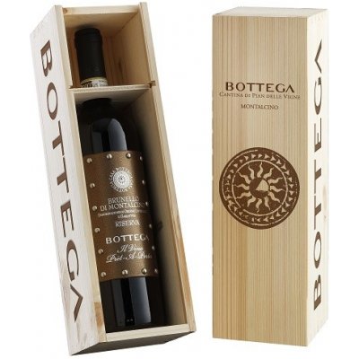 Bottega Brunello Di Montalcino 15% 0,75 l (dřevěná kazeta) – Hledejceny.cz