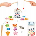 Small foot dřevěný rybolov cestovní hra – Sleviste.cz