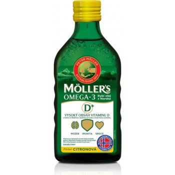 Mollers Omega 3 dospělí 50+ 250 ml