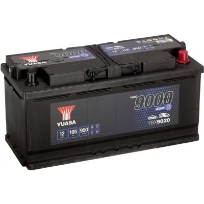Yuasa YBX9000 12V 105Ah 950A YBX9020 – Zboží Mobilmania