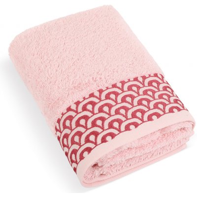 Brotex froté ručník Krajka 50 x 100 cm růžová – Zboží Dáma