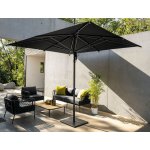 Slunečník SCOLARO Napoli Standard 3 x 4 m šedo-hnědá T6N bez volánu – Zbozi.Blesk.cz