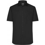 James & Nicholson pánská košile s krátkým rukávem JN684 černá – Zboží Mobilmania