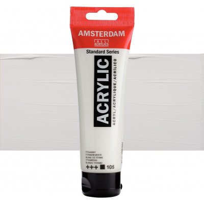 Amsterdam Standard Akrylová barva Titanium white 105 120 ml