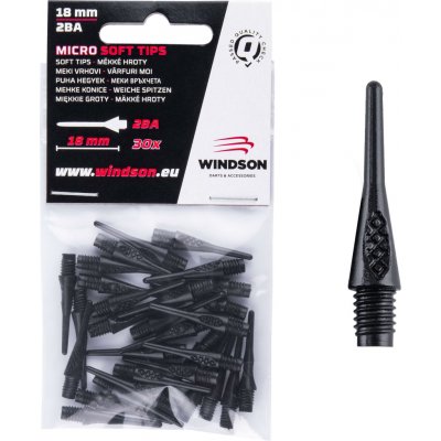 WINDSON MICRO 18mm, 30 ks - Černá – Zbozi.Blesk.cz