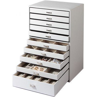 Amparo Miranda šperkovnice Carolina bílá – Zboží Dáma