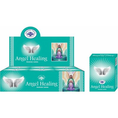Green Tree Angel Healing Andělské léčení Vonné kužely 10 ks