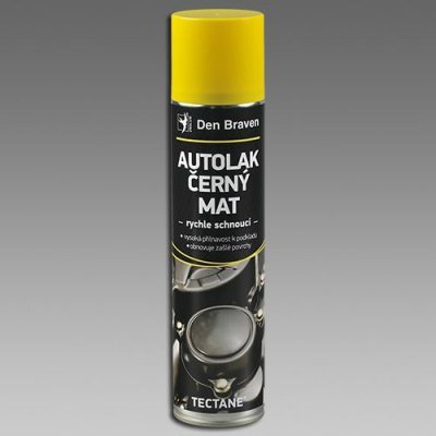 Den Braven Autolak černý mat 400 ml | Zboží Auto