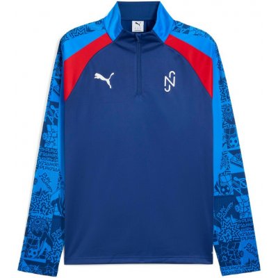Puma Neymar Jr Playmaker 1/4 Zip Jr tmavě modrá – Zbozi.Blesk.cz