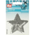 PRYM Nášivka hvězda s flitry, nažehlovací, stříbrná – Zboží Dáma