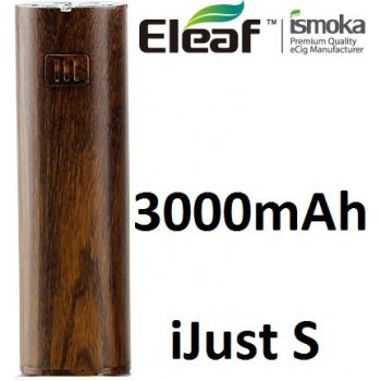 ISMOKA-ELEAF IJUST S BATERIE 3000MAH RED WOOD GRAIN