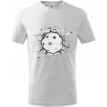 Florbal míč v triku tričko dětské bavlněné bílá – Zbozi.Blesk.cz