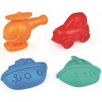 Teddies Formičky bábovky na písek 4 ks dopravní prostředky – Zboží Dáma