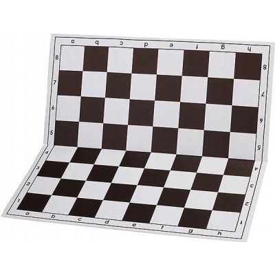 Šachovnice Sunrise Chess & Games Šachovnice plastová skládací č. 6, bílo-černá – Zboží Dáma
