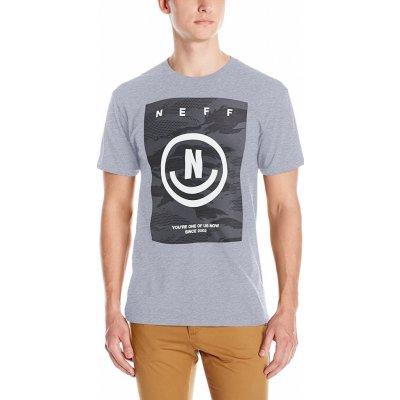 Neff MAITLAND TEE ATHLETIC HEATHER – Hledejceny.cz