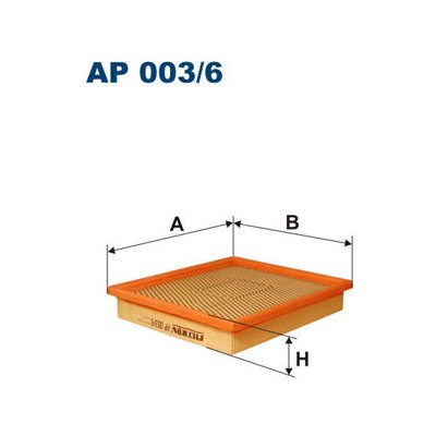 FILTRON Vzduchový filtr AP003/6 – Zboží Mobilmania