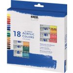 Sada akrylových barev El Greco 18 x 12 ml – Zbozi.Blesk.cz