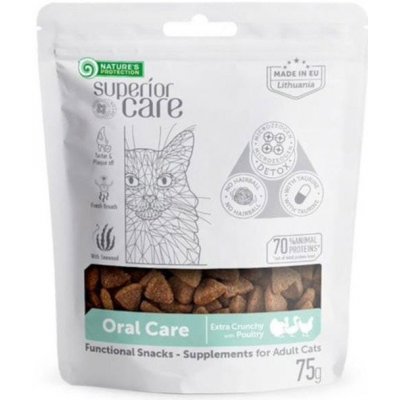 Nature's Protection Superior Care Cat Snack Oral Care 75 g – Hledejceny.cz