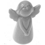 Anděl keramický šedý 6,5 cm – Hledejceny.cz