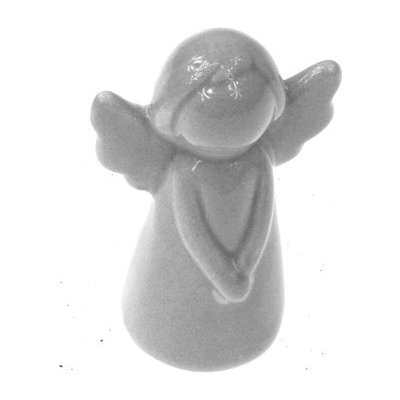 Anděl keramický šedý 6,5 cm – Hledejceny.cz