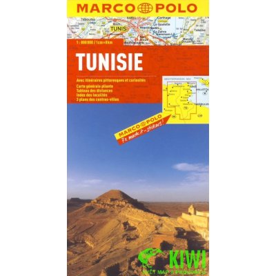 Tunisko mapa