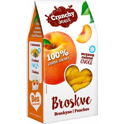 Royal Pharma Crunchy snack Mrazem sušené broskve 15 g – Zbozi.Blesk.cz