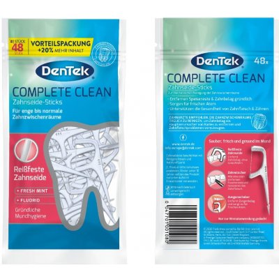 DenTek dentální nit s párátkem 48 ks – Zboží Dáma