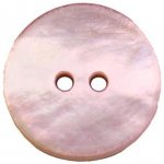 Pro Háčkování Kulatý knoflík Ø 18 mm perleťový světle růžový – Hledejceny.cz