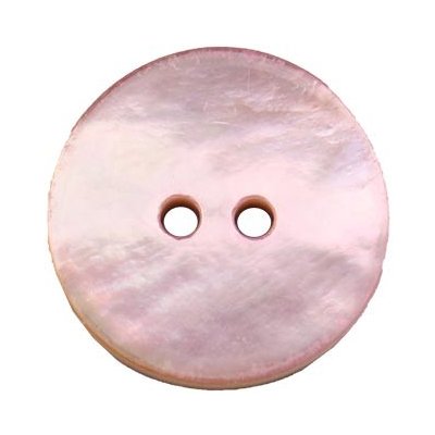 Pro Háčkování Kulatý knoflík Ø 18 mm perleťový světle růžový – Hledejceny.cz