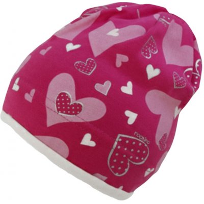 Rockino 5115 dívčí oboustranná podzimní/jarní čepice růžová – Hledejceny.cz