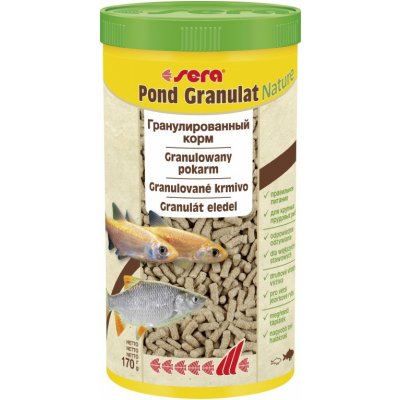 Sera Pond Granulat Nature 1 l – Zboží Mobilmania