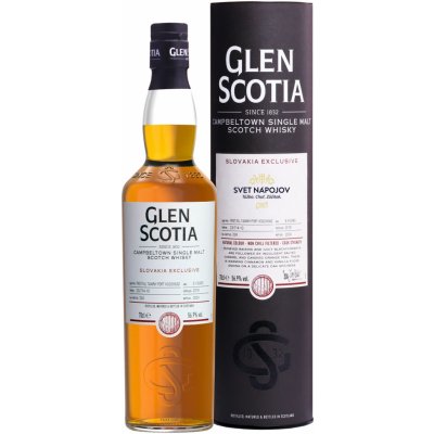 Glen Scotia Single Cask 2018 Slovakia Exclusive 56,9% 0,7 l (tuba) – Hledejceny.cz