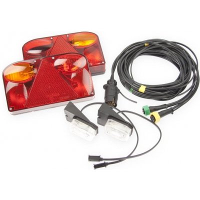 Elektrokabeláž k vleku, sada se světly (FT-88) 7pin / 5 m + 3,1 m obrys, FRISTOM | Zboží Auto