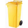 Popelnice Europlast kontejner plast 120l žlutá