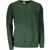 Pánská mikina Fruit of the Loom mikina LIGHTWEIGHT RAGLAN SWEAT BOTTLE GREEN