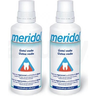 Meridol ústní voda 2 x 400 ml — Heureka.cz