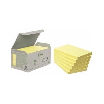 3M 3M Post-it recyklované bločky, velikost 76 x76 mm, 6 bločků po 100 lístků (654-1B) – Hledejceny.cz