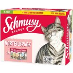 Schmusy ragú v želé ve výhodném balení 12 x 100 g – Sleviste.cz